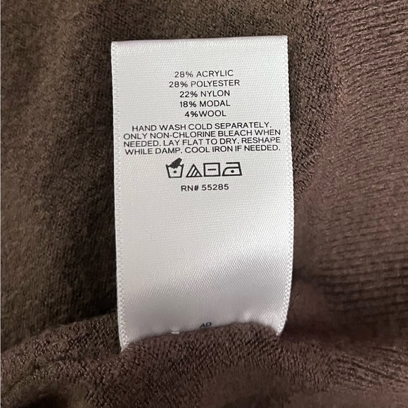 Express Women’s Turtleneck Sweater in Brown - Picture 4 of 4